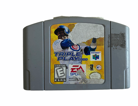 Nintendo N64 Triple Play 2000 Video Game T1123