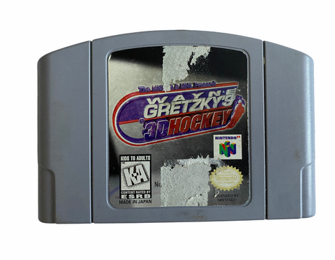Nintendo N64 Wayne Gretzky 3D Hockey Video Game T1123