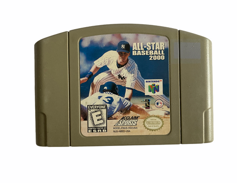 Nintendo N64 All Star Baseball 2000 Video Game T1123