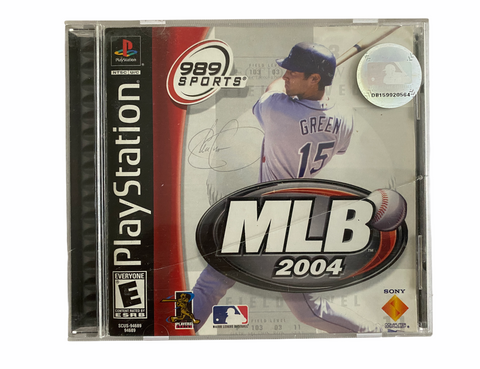 Playstation Mlb 2004 Video Game PS1 T1125