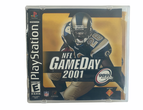 Playstation Nfl Game Day 2001 Video Game PS1 T1125