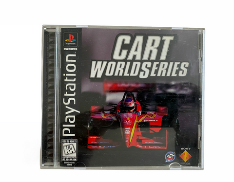 Playstation Cart World Series Video Game PS1 T1125
