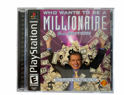 Playstation Who Wants To Be A Millionaire 2nd Edition PS1 T1125