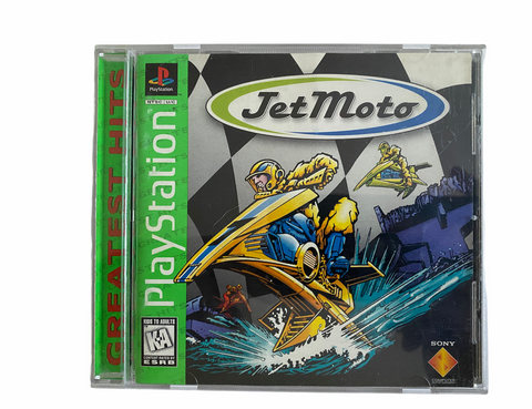Playstation Jet Moto Video Game PS1 T1125