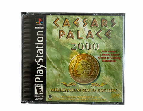 Playstation Caesars Palace 2000 Millennium Gold Edition PS1 T1125