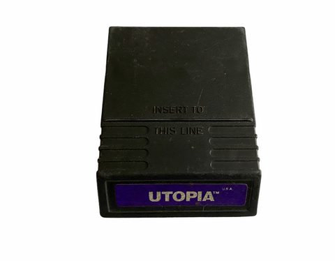 Intellivision Utopia Video Game Blue Label T2891