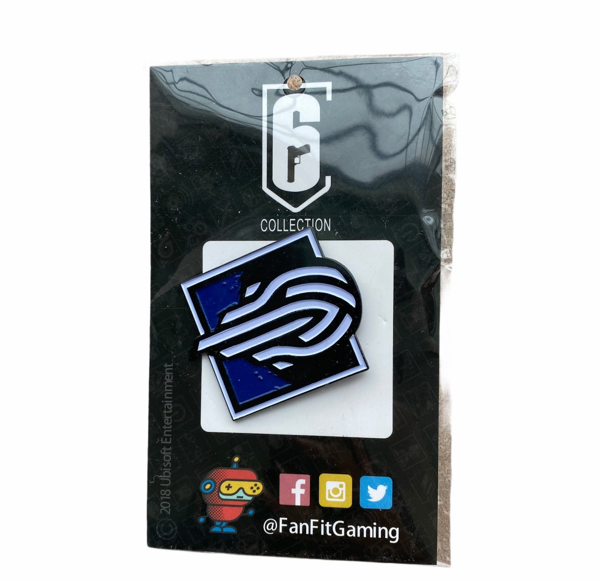 Rainbow Six Nokk Operator Collector Pin Official Ubisoft