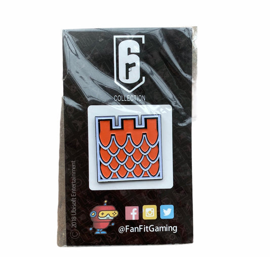 Rainbow Six Castle Operator Collector Pin Official Ubisoft