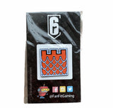Rainbow Six Castle Operator Collector Pin Official Ubisoft