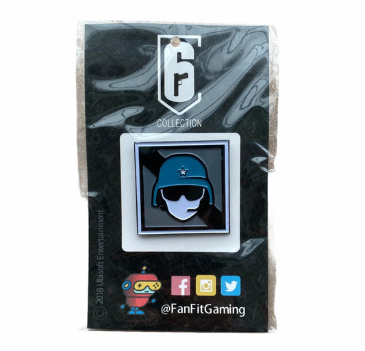 Rainbow Six Reverse Blue Operator Collector Pin Official Ubisoft