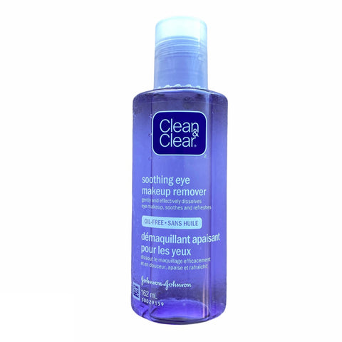 Lot Of 6 Clean & Clear Soothing Eye MakeUp Remover 162ml