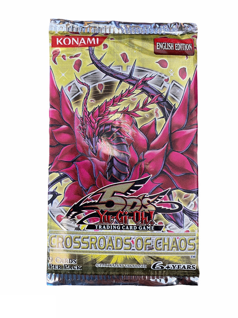 YuGiOh Collectible Cards Crossroads Of Chaos Booster Pack T833 Just4Games YuGiOh Collectible Cards Crossroads Of Chaos Booster Pack T833 Just4Games