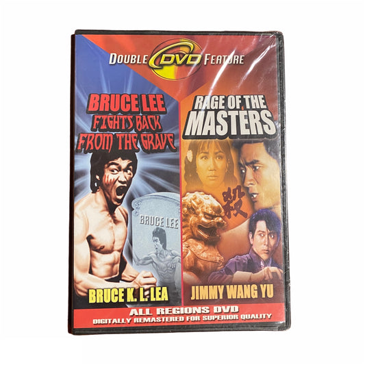 Double Feature Bruce Lee Fights Back From The Grave / Rage Of the Masters T1314