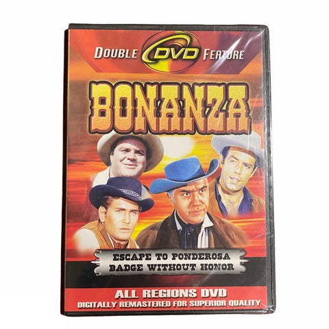 Double Feature Dvd Bonanza Escape To Ponderosa Badge Without Honor T1314
