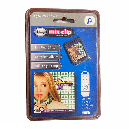Disney Mix Clip Digital Music Card Hanna Montana T1315