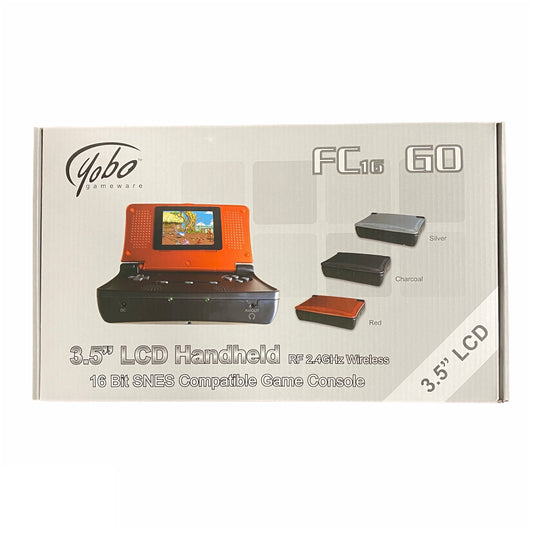 FC 16 Go System Red Portable SNES Game Player 16 Bit Cartridge
