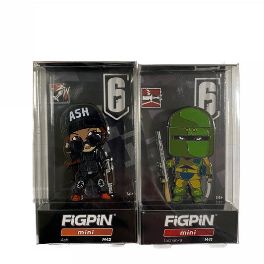 Pin Ash & Tachanka Rainbow Six Siege Collector Fig-  E32019 Special Items