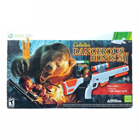 Xbox 360 Cabela's Dangerous Hunts 2011 With Game Bundle (Eb1)