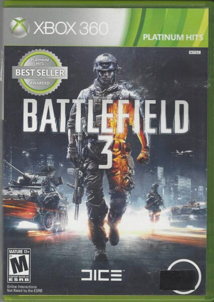 Xbox 360 Battlefield 3 Platinum Hits Video Game T797