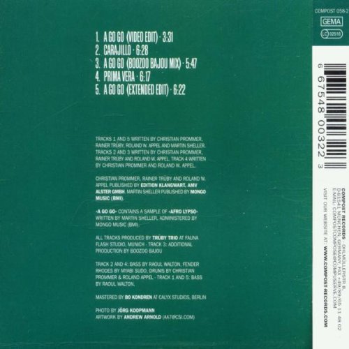 A Go Go (3 Mixes) (5 Tracks) [Audio CD] Truby, Rainer Trio