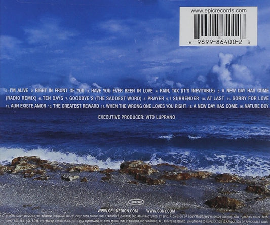 A New Day Has Come [Audio CD]
