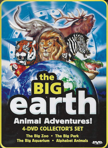 The Big Earth Animal Adventures: Collectors Set (The Big Zoo / The Big Park / The Big Aquarium / Alphabet Animals) [DVD]