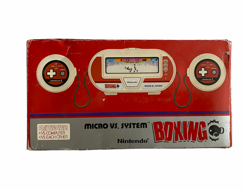 Nintendo Micro Vs System Boxing Retro Vintage T1126
