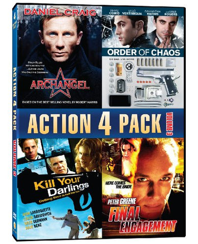 Action 4 Pack: Vol. 3 (Archangel / Order of Chaos / Kill Your Darlings / Final Engagement) [DVD]