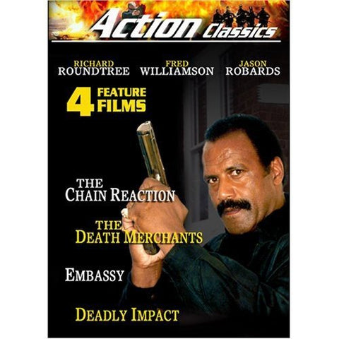 Action Classics: The Chain Reaction / The Death Merchants / Embassy / Deadly Impact [DVD]
