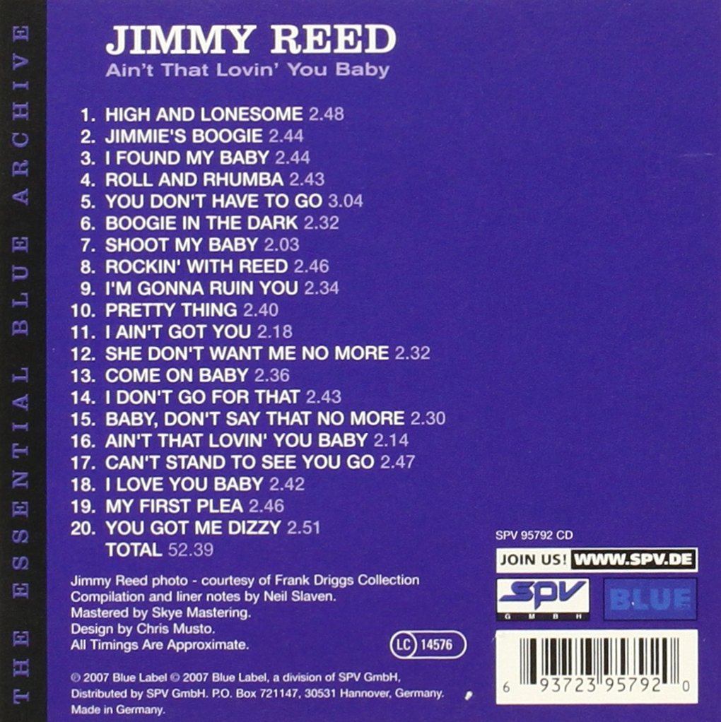 Ain't That Lovin' You Bab [Audio CD] REED,JIMMY