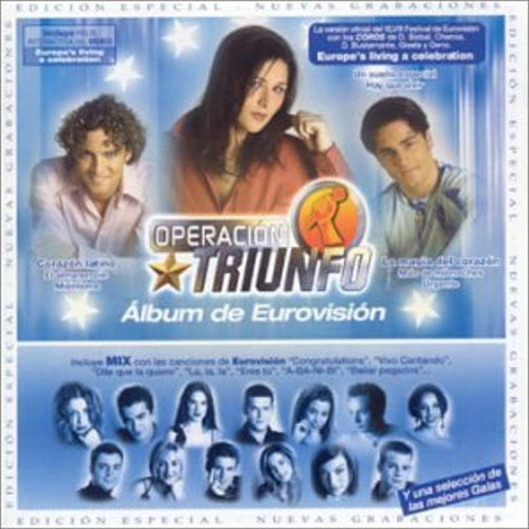 Album De Eurovision [Audio CD] Operacion Triunfo