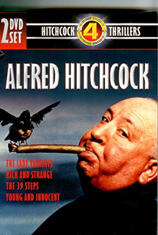 Alfred Hitchcock: 4 Thrillers [DVD]