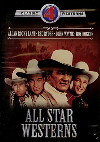 All Star Westerns: Sagebrush Trail / King of the Cowboys / Bandit King of Texas / Wagon Wheels Westward (DVD)