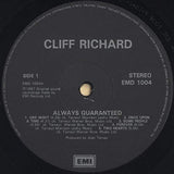Always Guaranteed [Vinyl] Cliff Richard