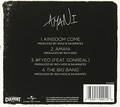Amani [Audio CD] Saukrates