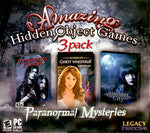 Amazing Hidden Object Games 3 Pack. Paranormal Mysteries, Immortal Lovers, Ghost Whisperer Forgotten Toys and Sinister City