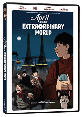 April and the Extraordinary World (Avril et le monde truqué) (Bilingual) [DVD]