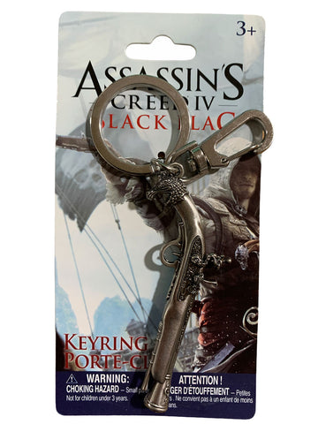 Assassin's Creed IV Black Flag Pistol Metal Keyring/keychain