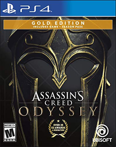 ASSASSINS CREED ODYSSEY GOLD STEELBOOK EDITION BIL PS4