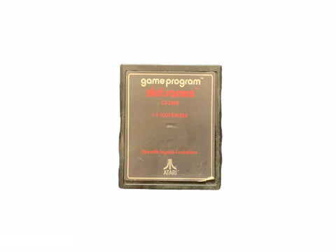 Atari Cx2606 Slot Racers Video Game Cartridge Vintage Retro T831