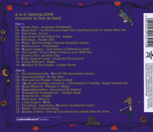 A-Z Bestival 2008 / Various [Audio CD] Various Artists