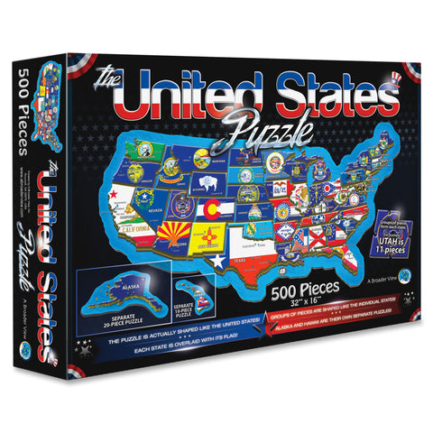A BROADER VIEW THE USA JIGSAW PUZZLE (500 PCS)