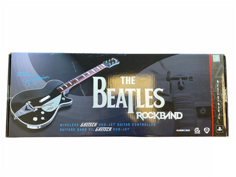 PS3 Rock Band Guitar The Beatles George Harrison With Box