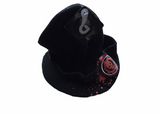 Gears Of War Hat Black With Visor One Size Fits All Tuque