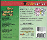 Baby Genius: First Nursery Rhymes [Audio CD] Various Artists