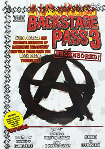 Backstage Pass 3: Uncensored! [DVD]