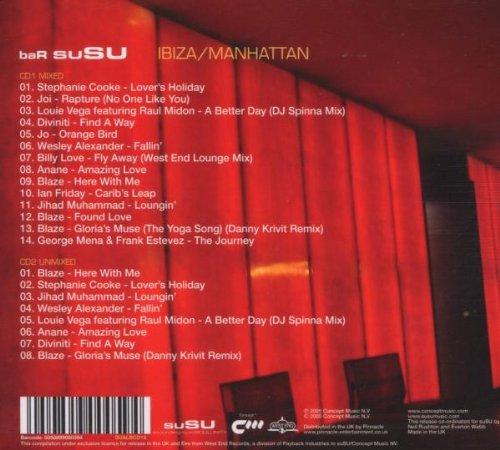 Bar Susu: Ibiza Sessions [Audio CD] Bar Susu