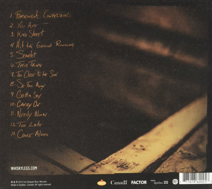 Basement Confessions [Audio CD] Whisky Legs