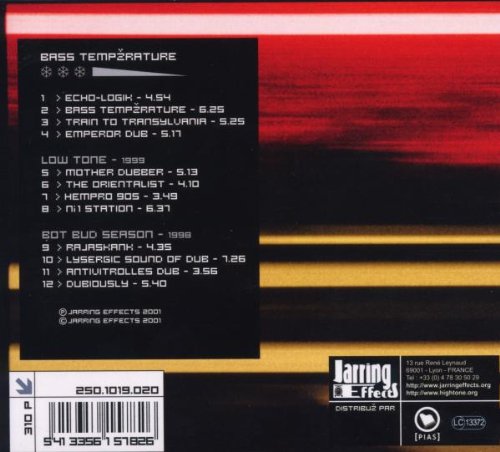 Bass Temperature [Audio CD] High Tone