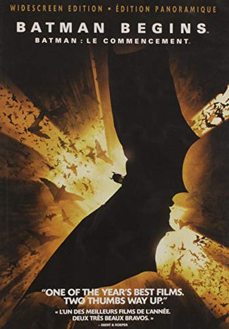 Batman Begins (Widescreen Bilingual Edition) [DVD]